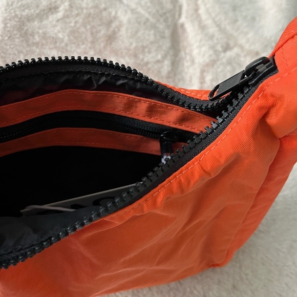 NWT BAGGU Mini Nylon Shoulder Bag Nasturtium - Picture 5 of 12